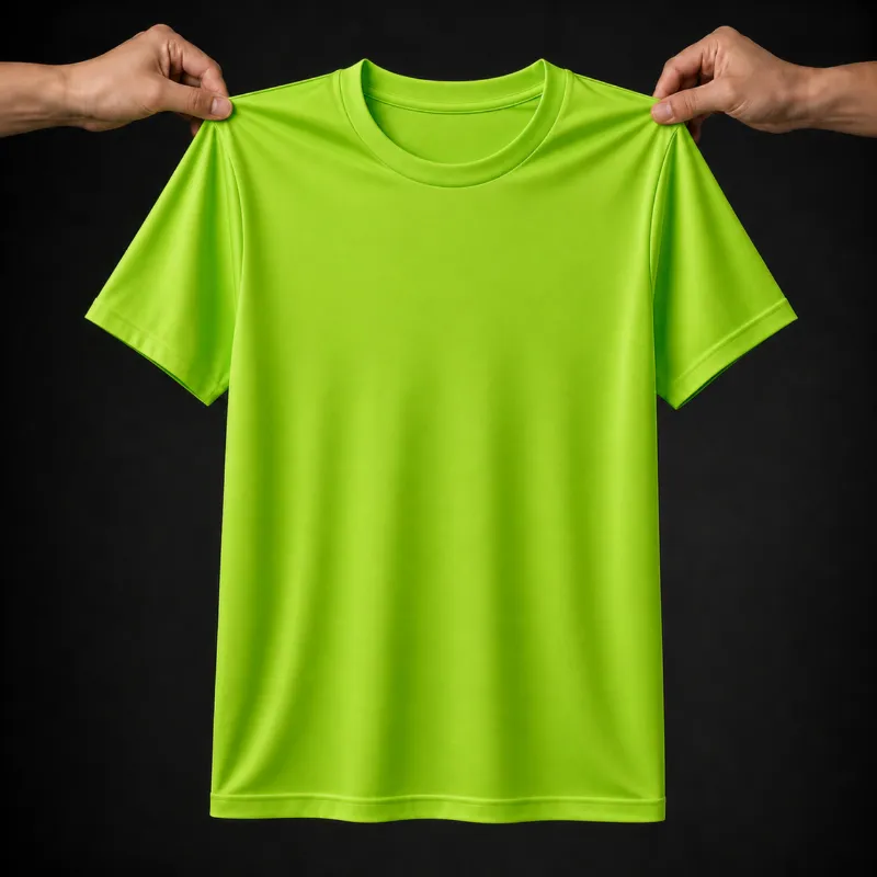 Premium Parrot Green Jersey T-Shirt – Lightweight & Breathable