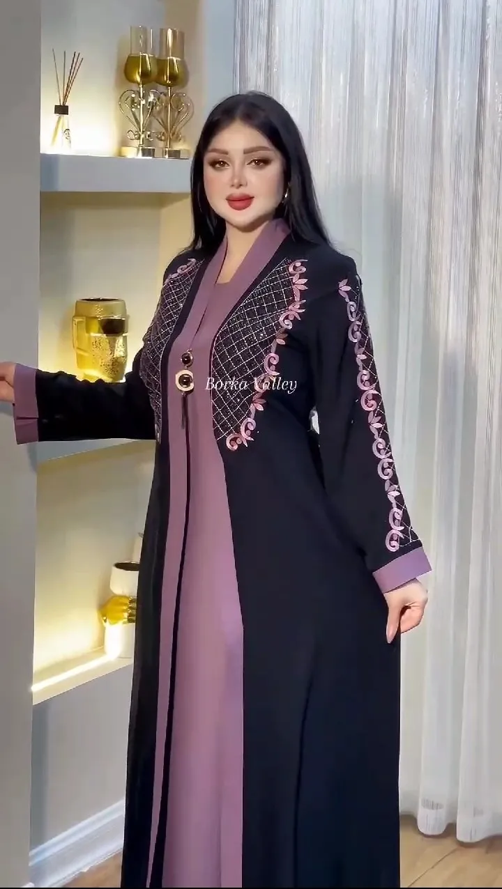 Abaya Adjustable Koti Borka Dress