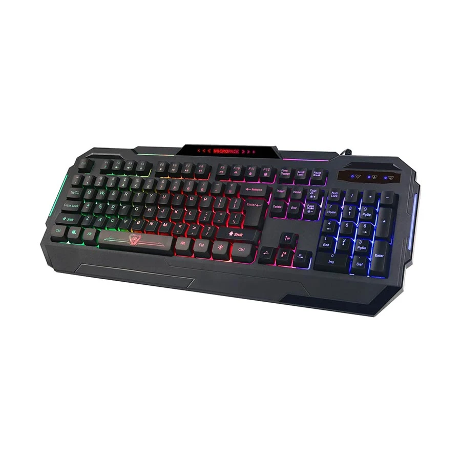 Micropack Cupid GK-10L LED Backlit Wired Black Gaming Keyboard