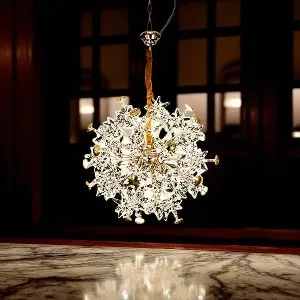 Qulik Modern Luxurious Crystal Ball Round Chandelier(QL-5561-600)