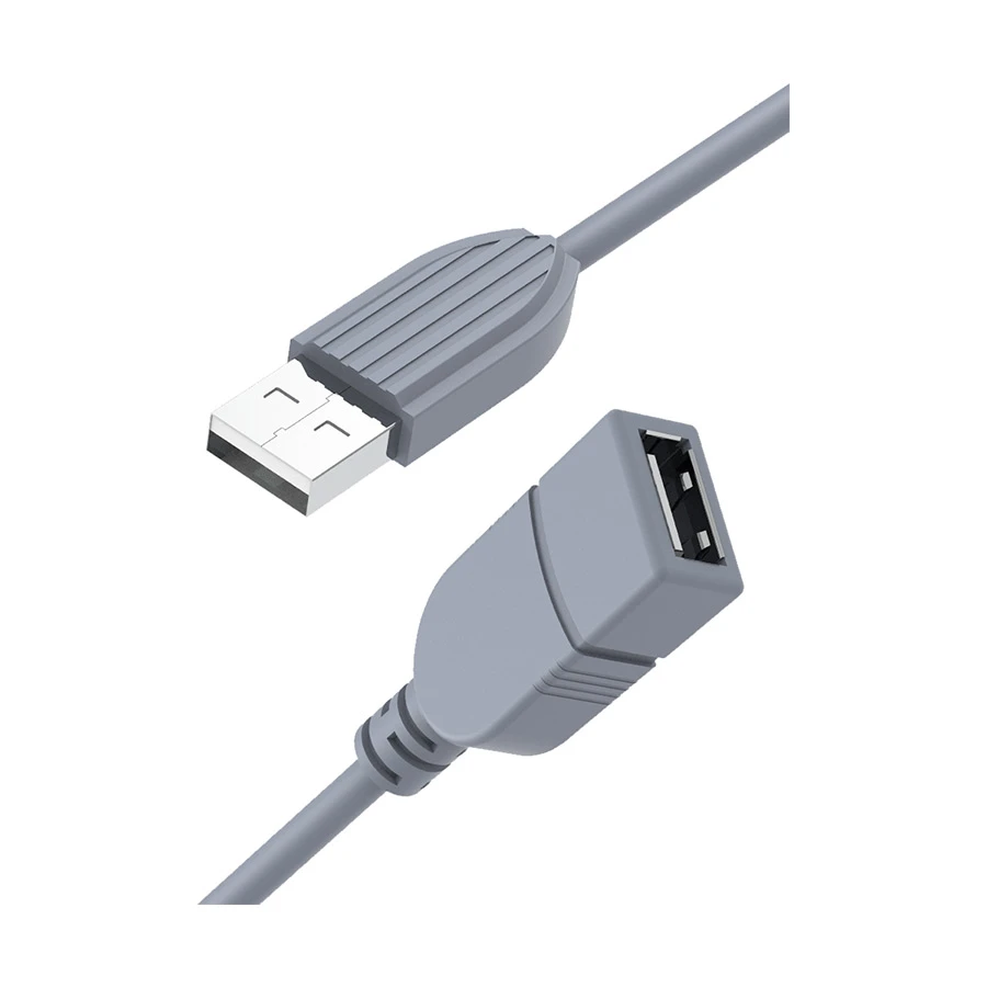 Yuanxin YUX-021 USB Male to Female Extension Cable 3 Meter Grey