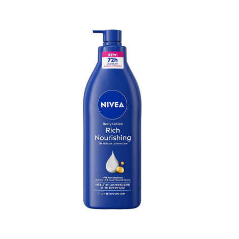 Nivea Rich Nourishing 72h Intense Moisture Body Lotion 400ml (Spain)