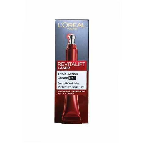 L'Oreal Revitalift LaserTriple Action Eye Cream 15ml (Germany)