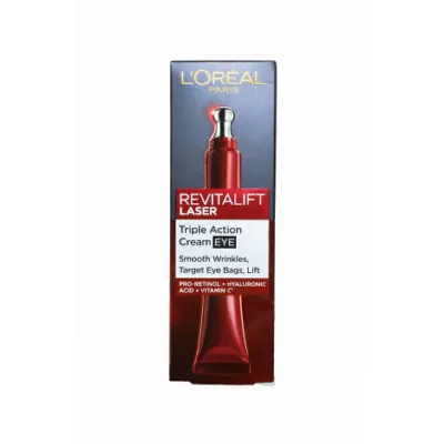 L'Oreal Revitalift LaserTriple Action Eye Cream 15ml (Germany)