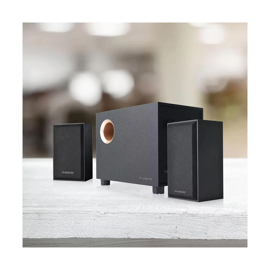 Microlab M105BT 2:1 Bluetooth Black Multimedia Speaker