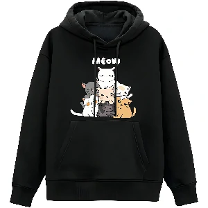 Comfortable (MEOW) winter hoodie for women