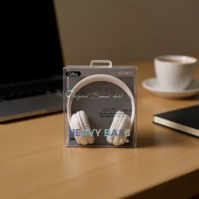 GJBY CA-038 Bluetooth Wireless Headphone - Foldable Over-Ear with Heavy Bass