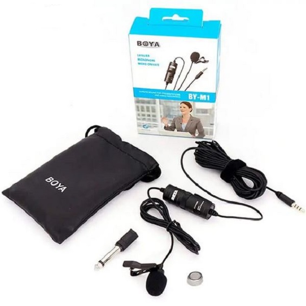 BOYA BY-M1 Omni Directional Lavalier Microphone