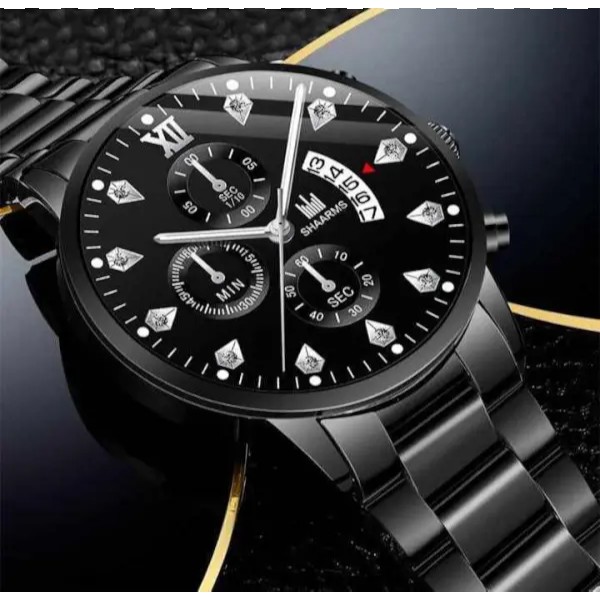 Waterproof Watch & Bracelet Combo Set