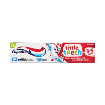 Aquafresh Little Teeth Baby Fluoride Toothpaste 3-5 Years 50ml (Slovakia)