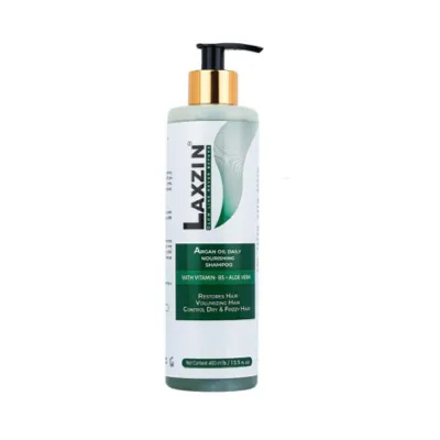 Laxzin Argan Oil Daily Nourishing Shampoo 400ml (Bangladesh)