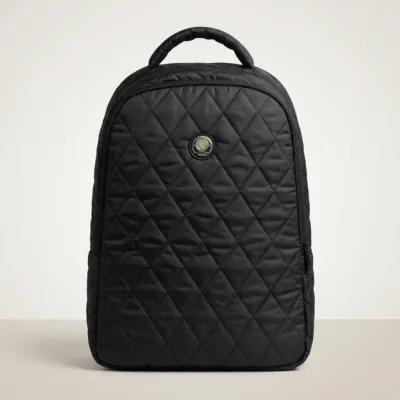Givova Holland Quilted Padded Backpack Givova Unisex Multipocket Waterproof Black Backpack