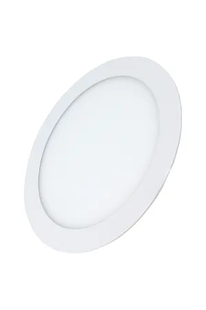Super Star 12 Watt LED Panelux Downlight Slim Round Daylight
