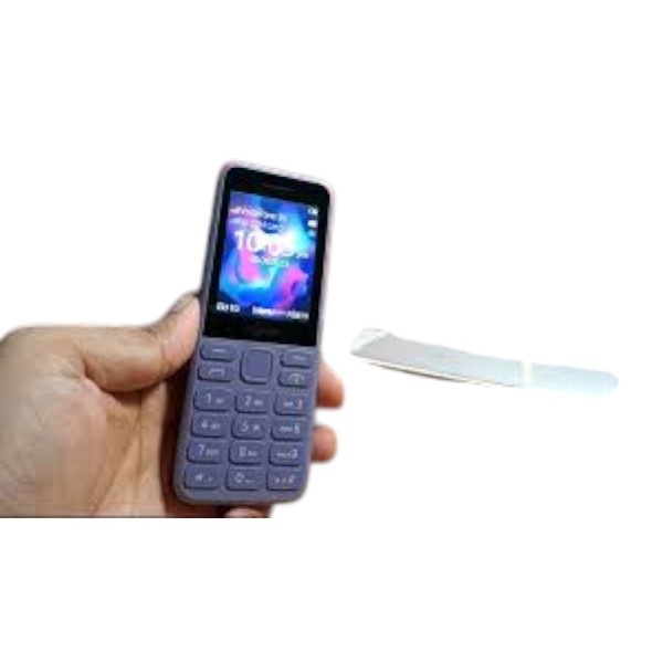 Nokia 130 Music 2023 Button Mobile Purple Colour (New)