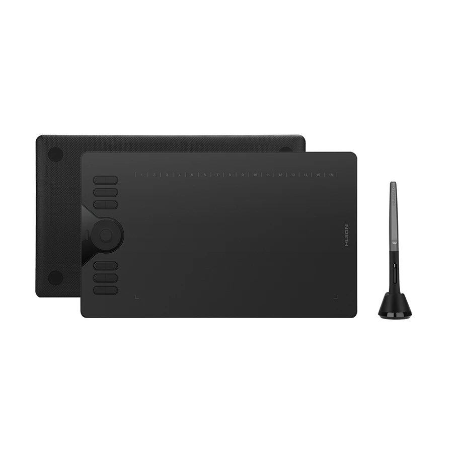 Huion HS610 Black Drawing Graphics Tablet