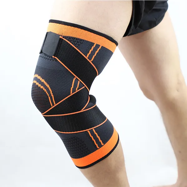 UNBIT Knee Braces， Kneelet Sports Knee Pads Cycling Man Adjustable Women Compression Elastic Knee Support Fitness Equipment Protective