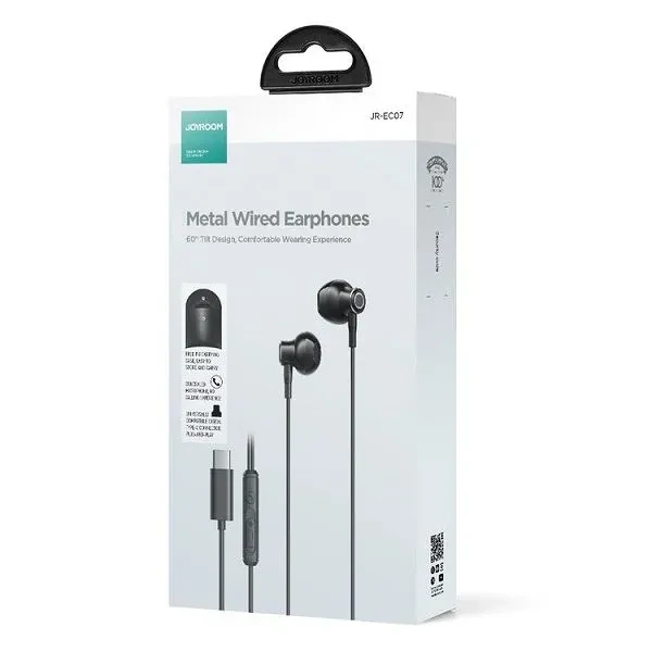 Joyroom JR-EC07 TYPE-C Series Half-In-Ear Wired Earphones