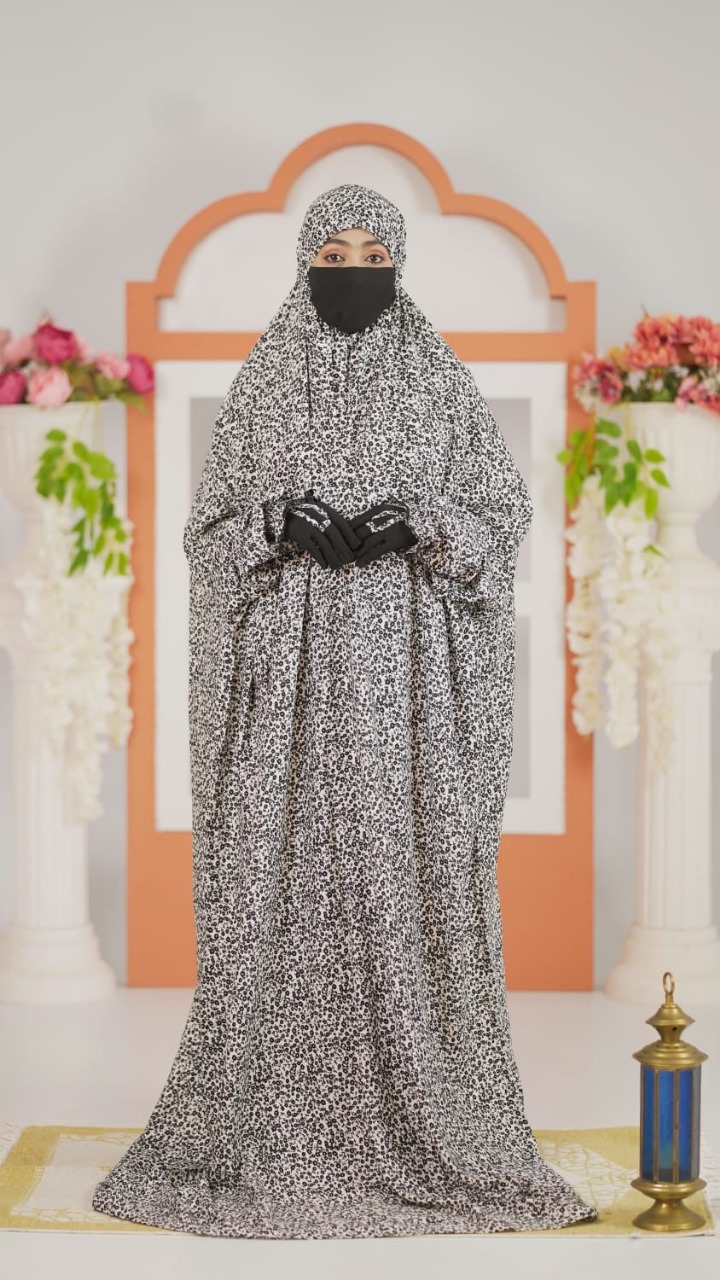 Women's Salah Long Khimar, Soft Cotton, 75 Inch, 6 Colours
