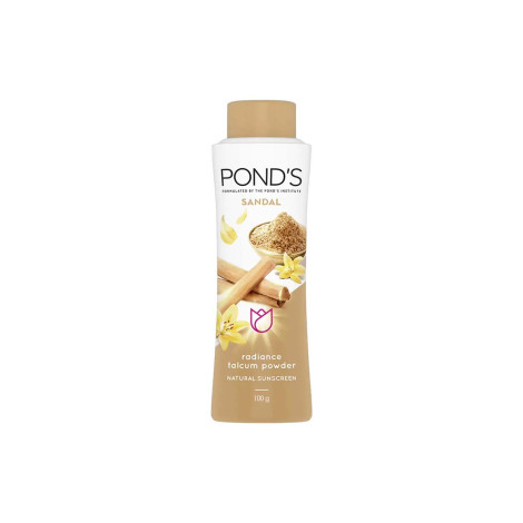 Pond's Sandal Radiance Talcum Powder 100g (India)