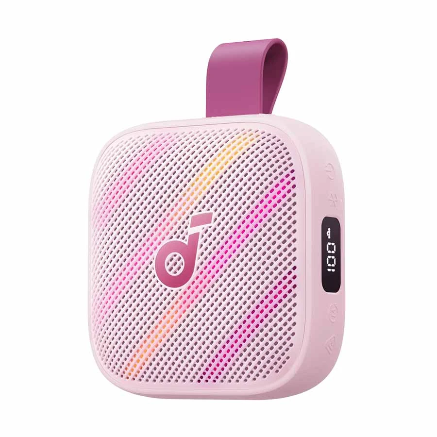 Anker Soundcore Boom Go 3i Pink Portable Bluetooth Speaker