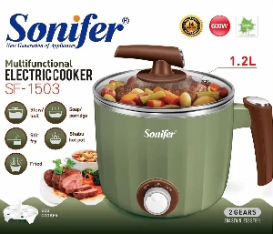 Sonifer SF-1503 Multifunctional Electric Cooker – 1.2L