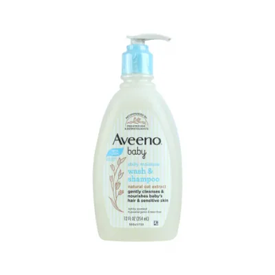 Aveeno Baby Daily Moisture Wash & Shampoo 354ml (Canada)