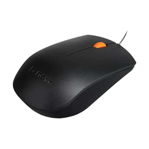 Lenovo 300 Wired Black USB Mouse