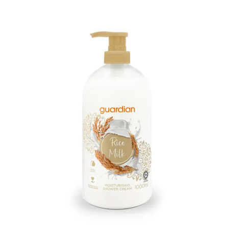 Guardian Rice Milk Moisturising Shower Cream 1000ml (Malaysia)