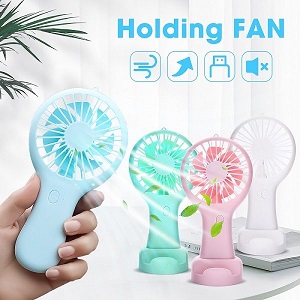 F1 Mini Handy Fan Rechargeable With Stand