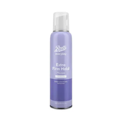 Boots Everyday Extra Firm Hold Mousse Hairspray Lightweight 300ml (UK)