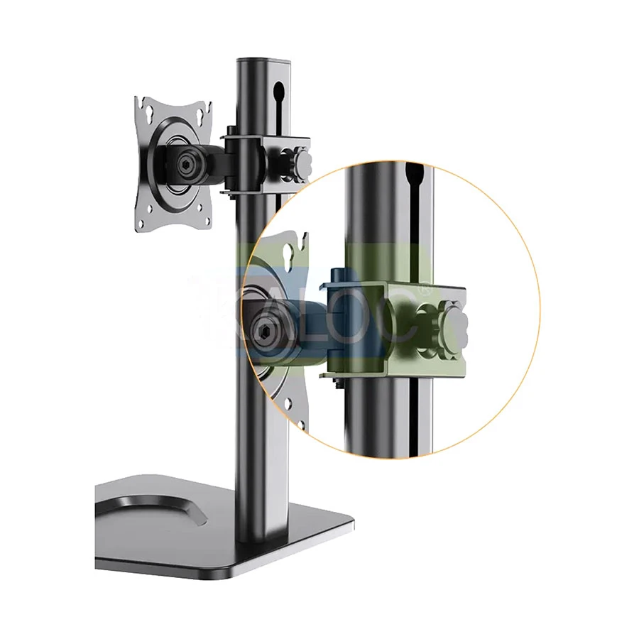 Kaloc KLC-DZ100-T 17-32 Inch Single Arm Monitor Desk Mount Black