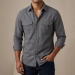 Full sleeves double pocket Shirt