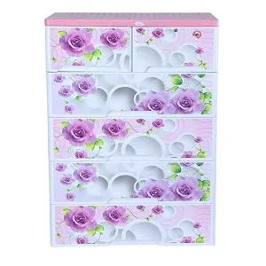 RFL Wardrobe Double 5D KD Elegant Floral