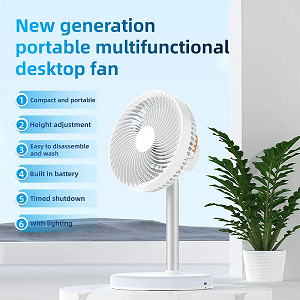 P6 Rechargeable USB Desktop Fan