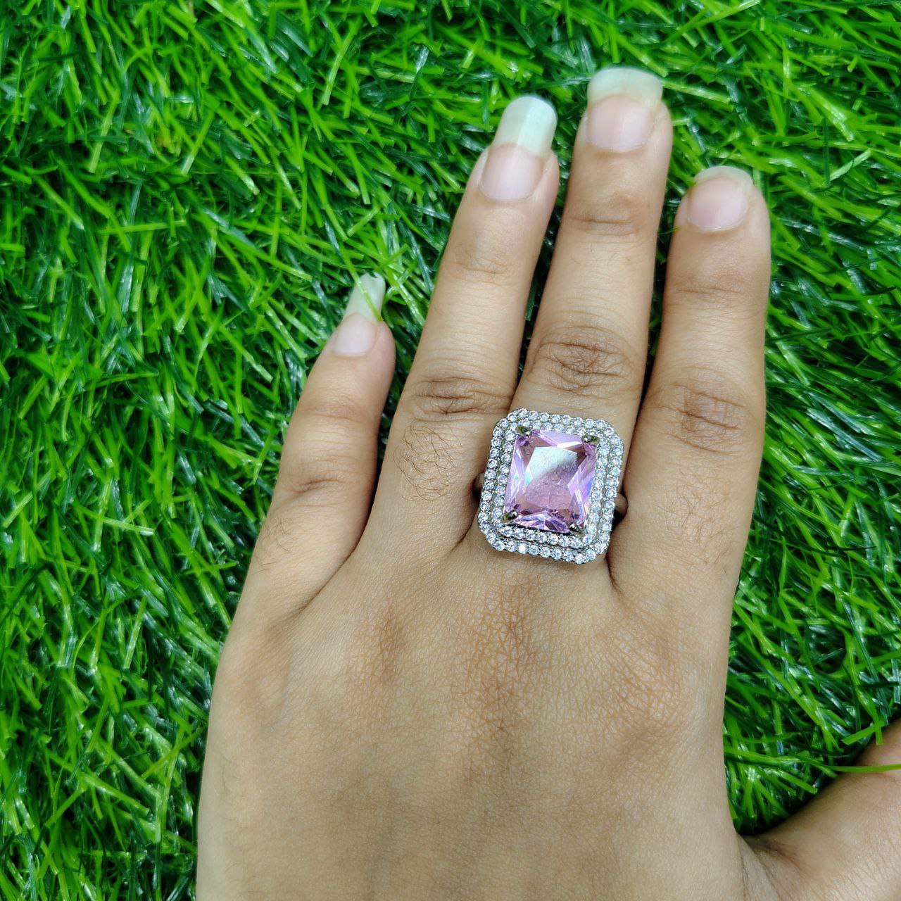 Blush Pink Elegance Ring