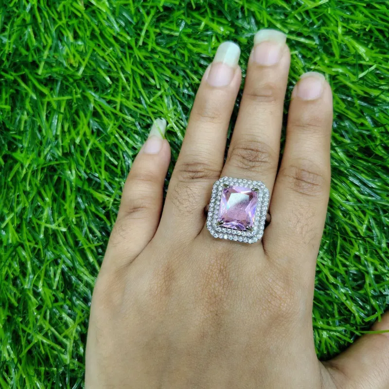 Blush Pink Elegance Ring