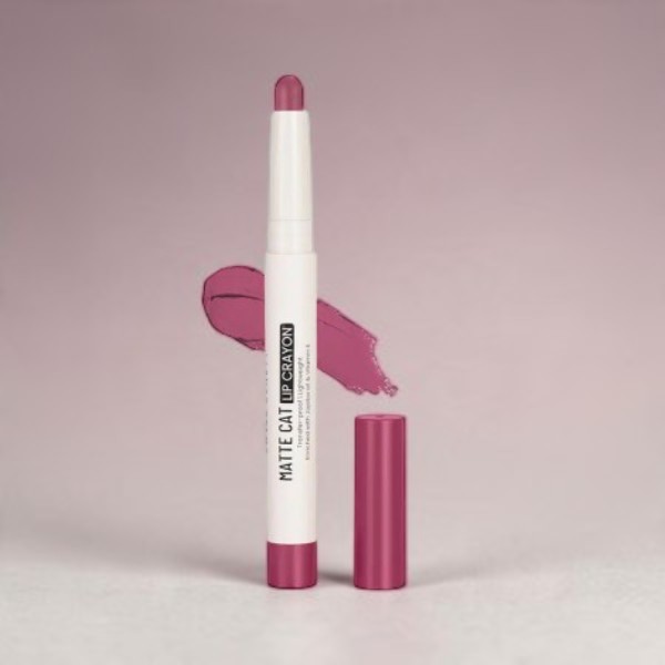 Swiss Beauty Matte Cat Lip Crayon - 06 Flemingo (China)