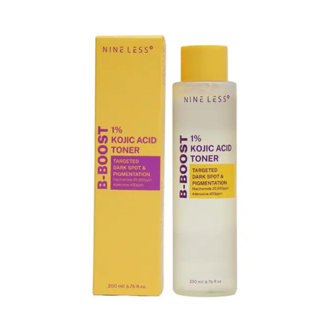 Nine Less B Boost 1% Kojic Acid Toner 200ml (Korea)