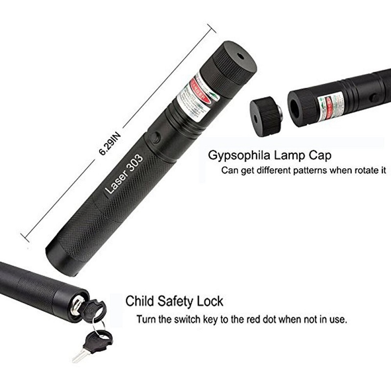 Laser Pointer Rechargeable Light