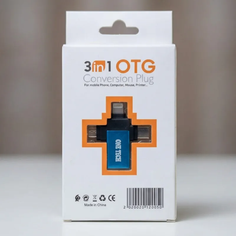 3-in-1 USB 3.0 OTG Conversion Plug