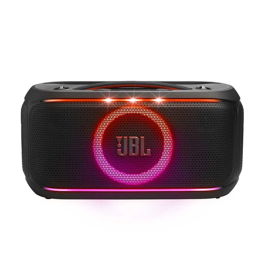 JBL PartyBox On-the-Go 2 Black Portable Bluetooth Speaker with Mic