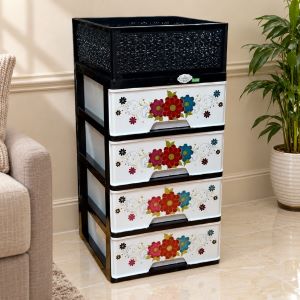 RFL Premium Closet 4 Drawer With Basket