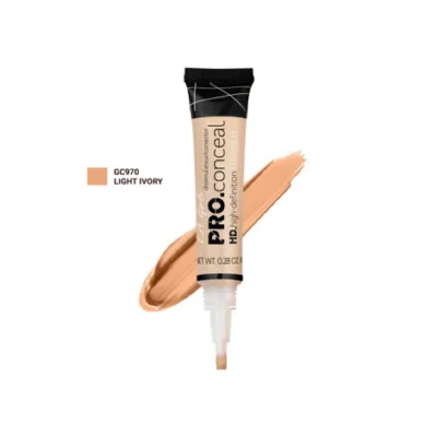 L.A. Girl Pro.conceal Hd High Definition Concealer-GC 970 Light Ivory (China)