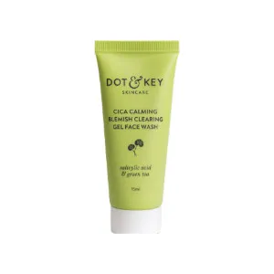 Dot & Key Cica Calming Blemish Clearing Gel Face Wash 15ml (India)