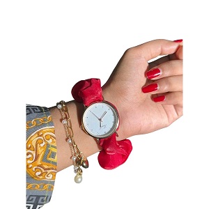 Women Ribbon Watch for Ladies and Girls