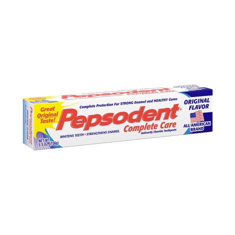 Pepsodent Complete Care Original Flavor Anticavity Fluoride Toothpaste 156g (USA)