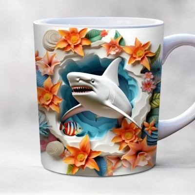 Attractive 3D Design Mug