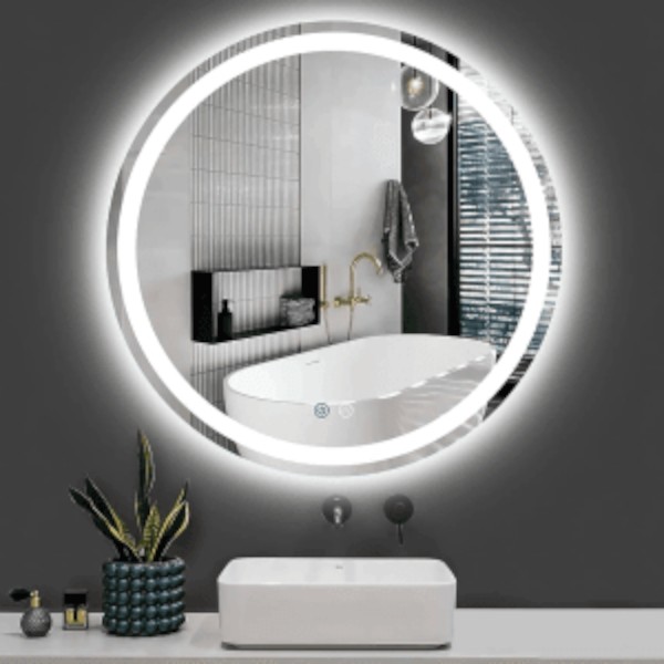 LED Touch Mirror Round High intensity LED Mirror (ROUND-3)