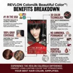 Revlon Colorsilk Beautiful Hair Color - 10 Black (USA)