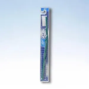 Tek Pro Angled Soft Toothbrush - Green